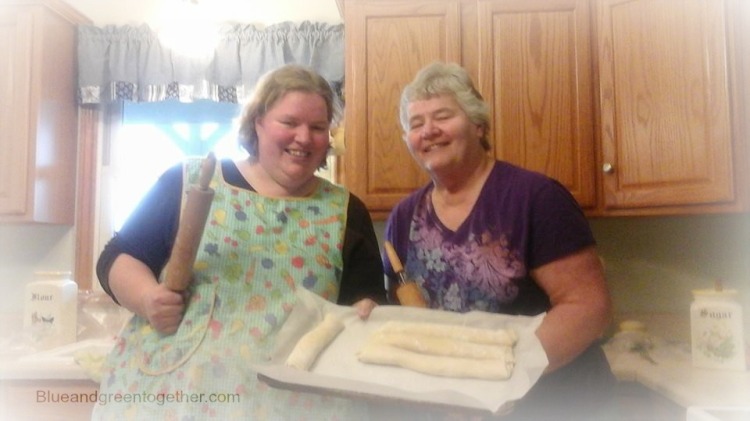 Making Banket with my Mom
